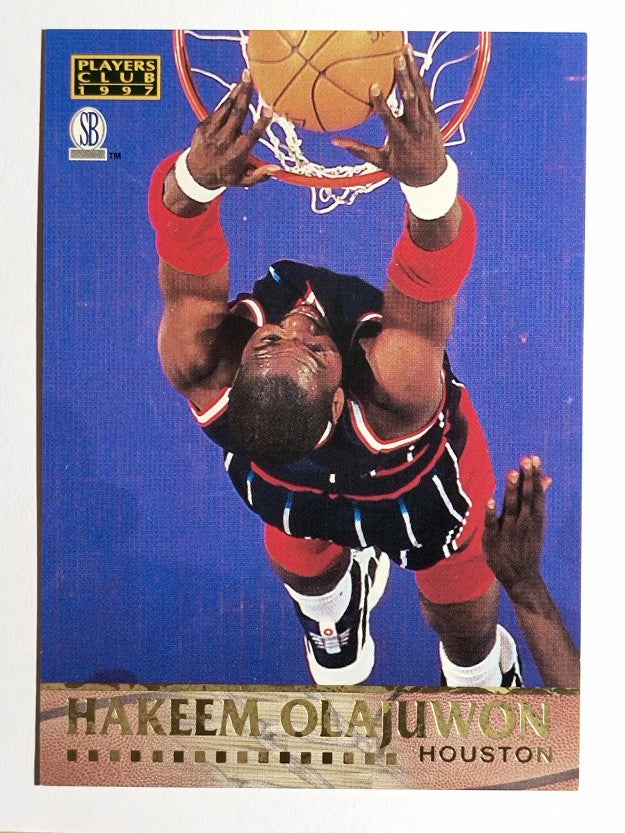 1997 Score Board Players Club #40 Hakeem Olajuwon