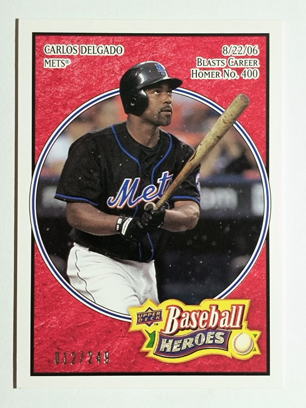 2008 Upper Deck Heroes Red #110 Carlos Delgado