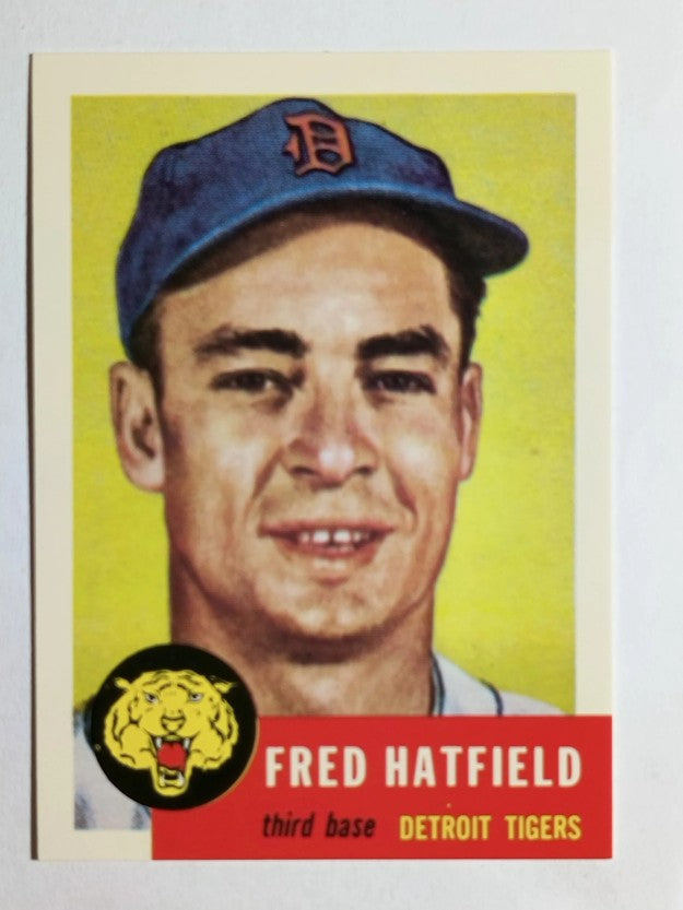 1991 Topps Archives '53 #163 Fred Hatfield