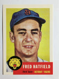 1991 Topps Archives '53 #163 Fred Hatfield