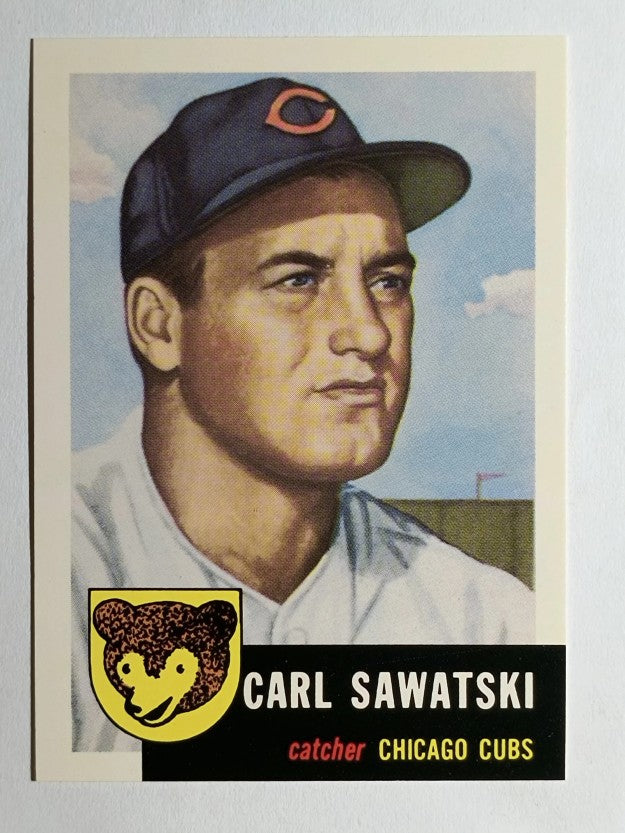 1991 Topps Archives '53 #202 Carl Sawatski