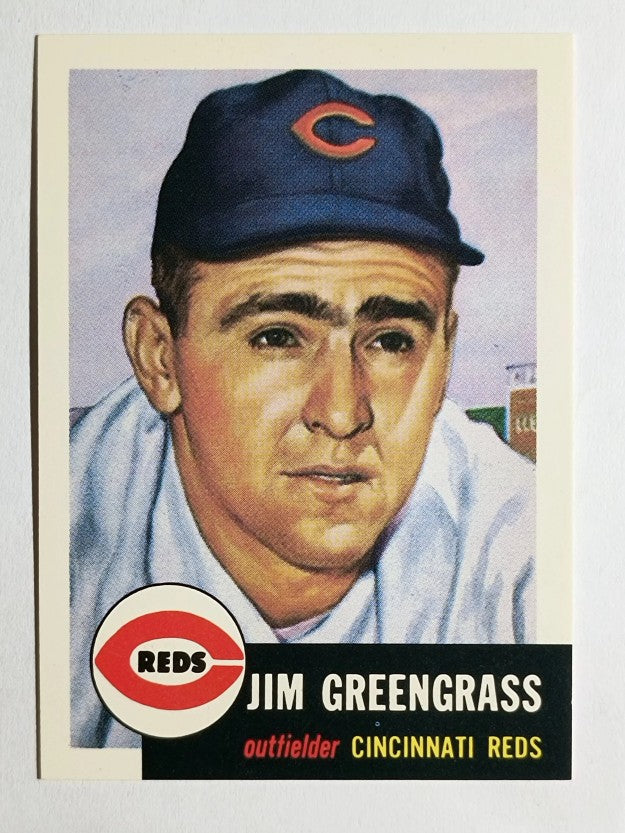 1991 Topps Archives '53 #209 Jim Greengrass