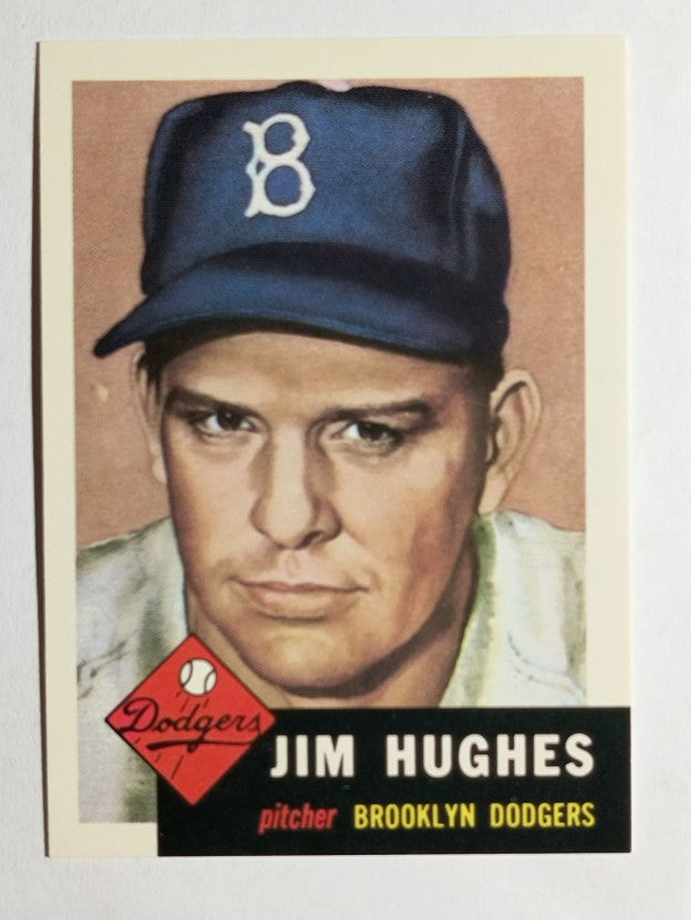 1991 Topps Archives '53 #216 Jim Hughes