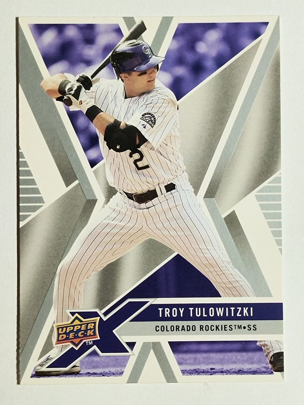 2008 Upper Deck X #38 Troy Tulowitzki