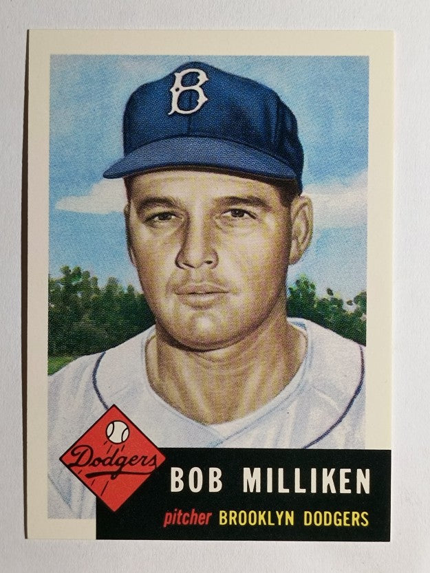 1991 Topps Archives '53 #221 Bob Milliken