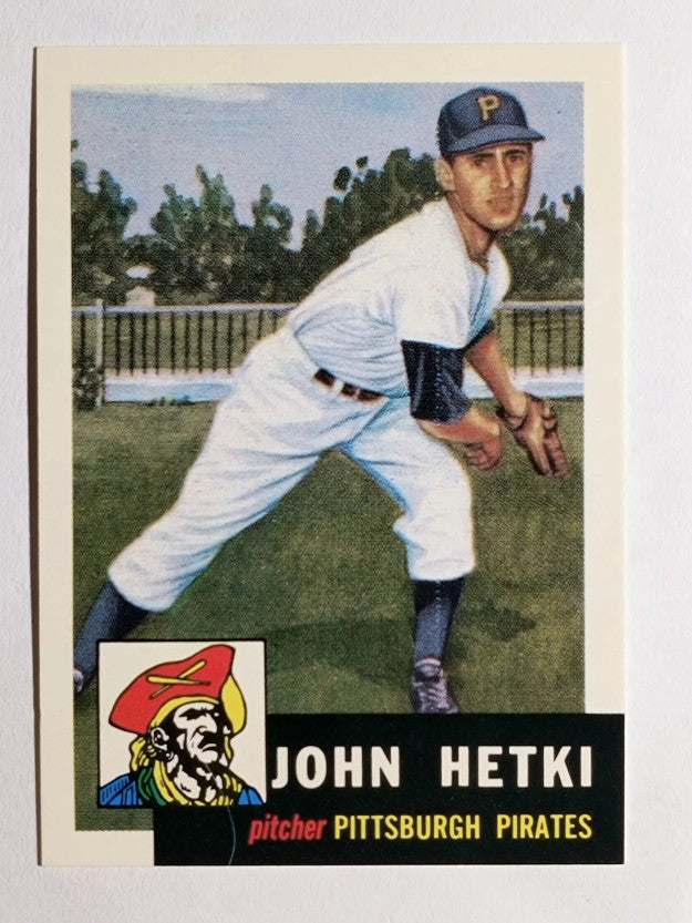1991 Topps Archives '53 #235 John Hetki