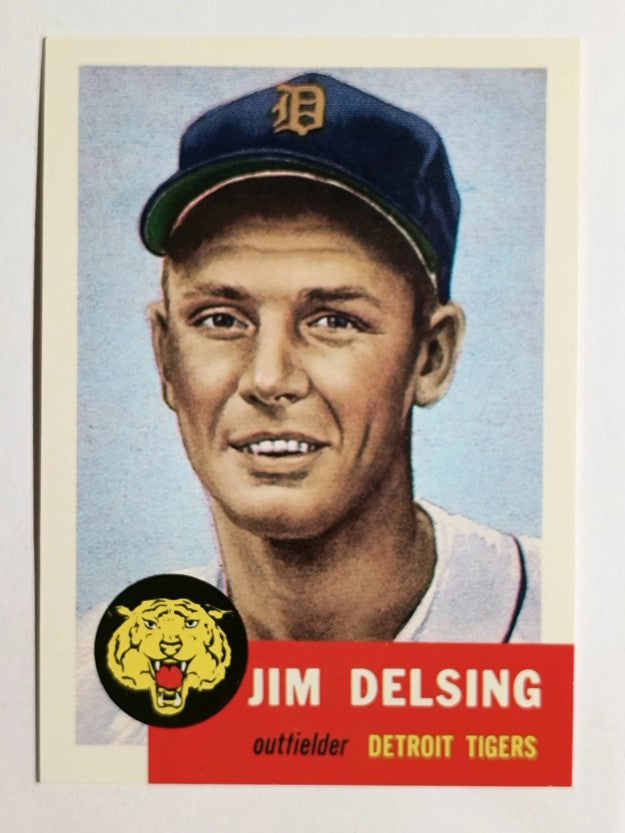 1991 Topps Archives '53 #239 Jim Delsing