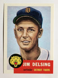 1991 Topps Archives '53 #239 Jim Delsing
