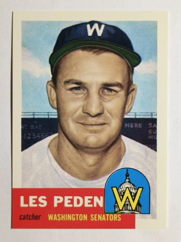 1991 Topps Archives '53 #256 Les Peden