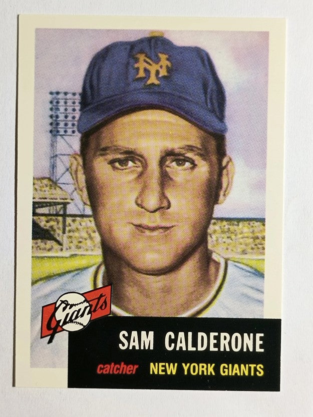 1991 Topps Archives '53 #260 Sam Calderone