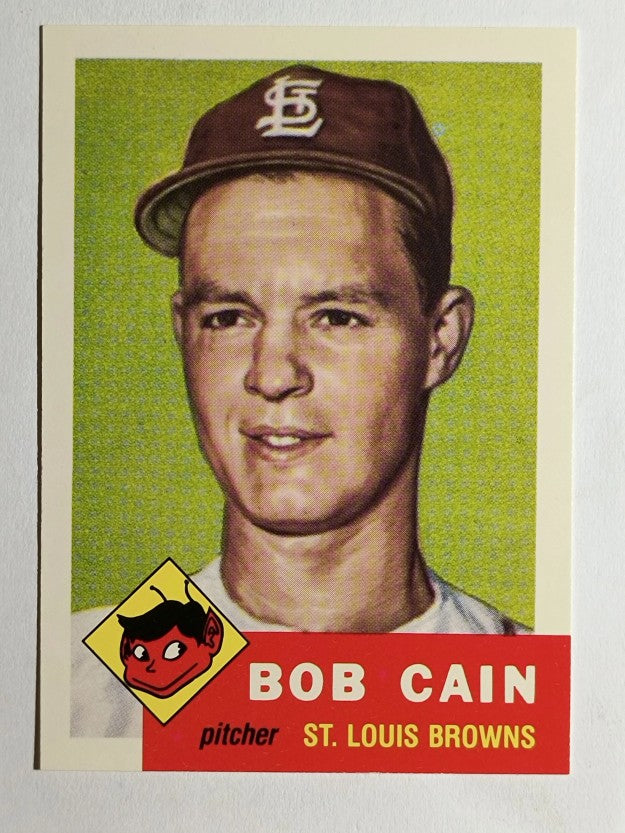 1991 Topps Archives '53 #266 Bob Cain