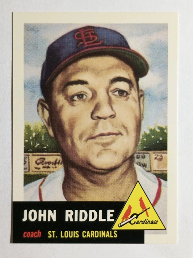1991 Topps Archives '53 #274 John Riddle