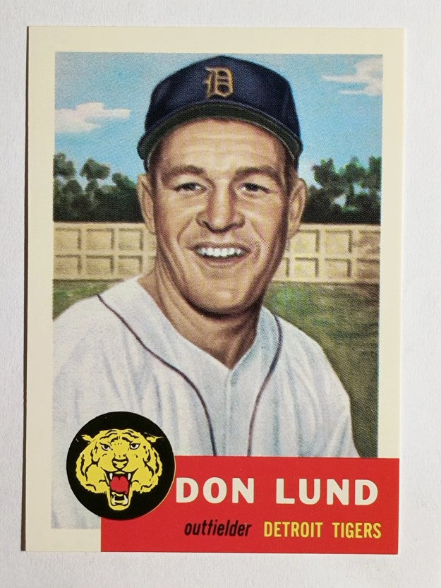 1991 Topps Archives '53 #277 Don Lund