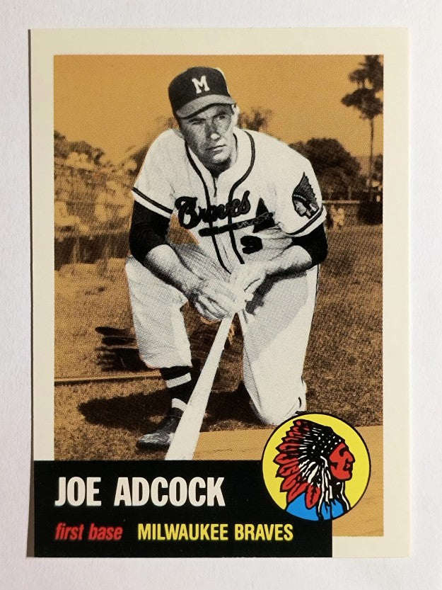 1991 Topps Archives '53 #285 Joe Adcock