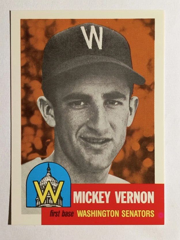 1991 Topps Archives '53 #287 Mickey Vernon