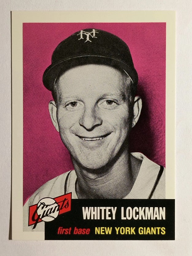 1991 Topps Archives '53 #292 Whitey Lockman