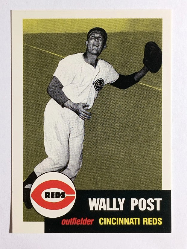 1991 Topps Archives '53 #294 Wally Post