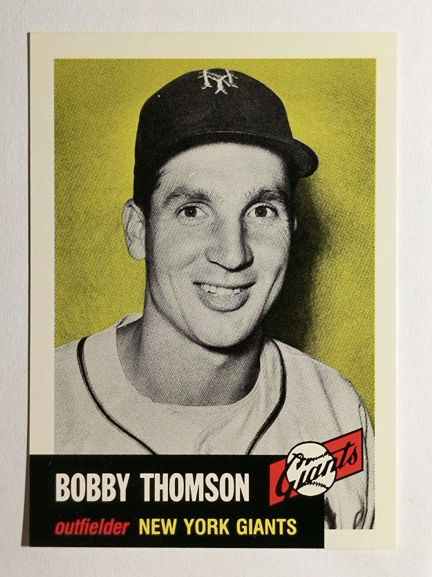 1991 Topps Archives '53 #330 Bobby Thomson
