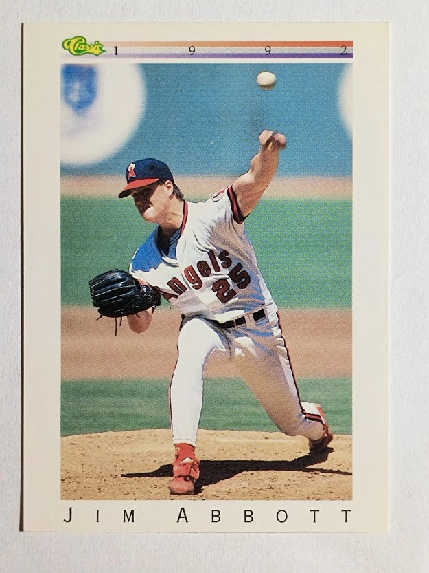 1992 Classic I #T1 Jim Abbott