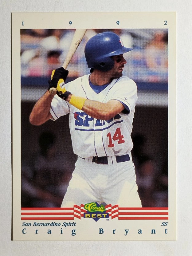1992 Classic/Best #246 Craig Bryant