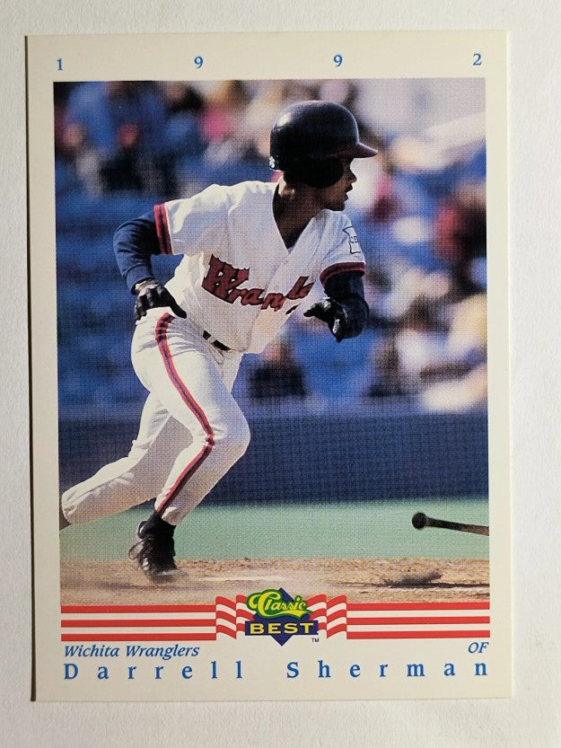 1992 Classic/Best #347 Darrell Sherman