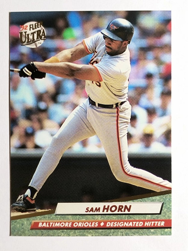 1992 Ultra #6 Sam Horn