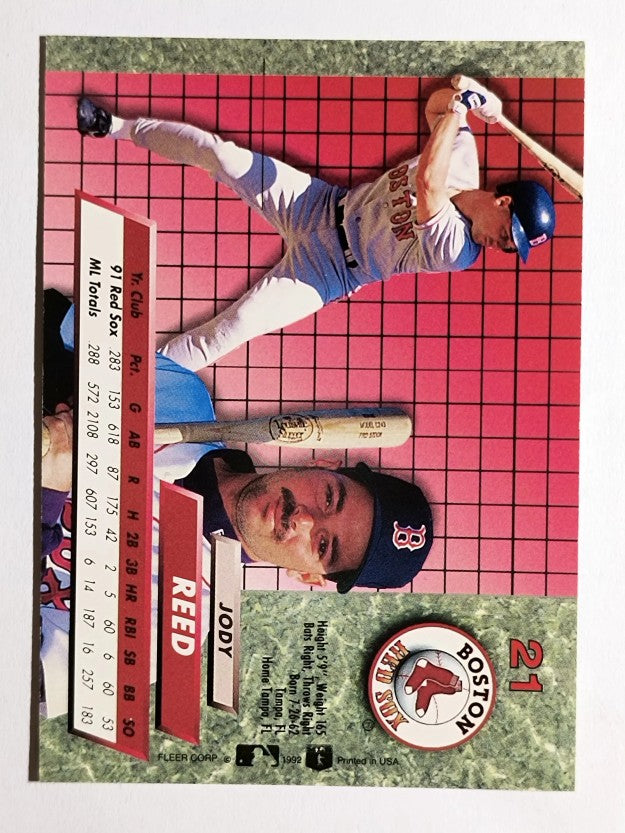 1992 Ultra #21 Jody Reed