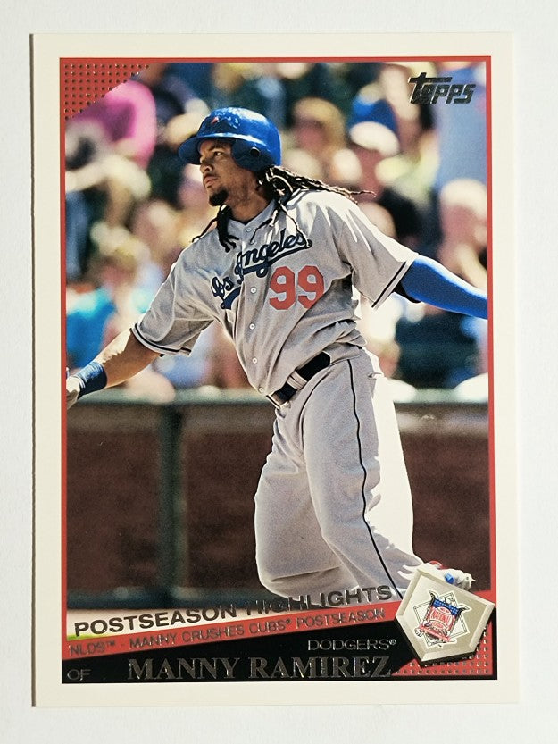 2009 Topps #326 Manny Ramirez HL