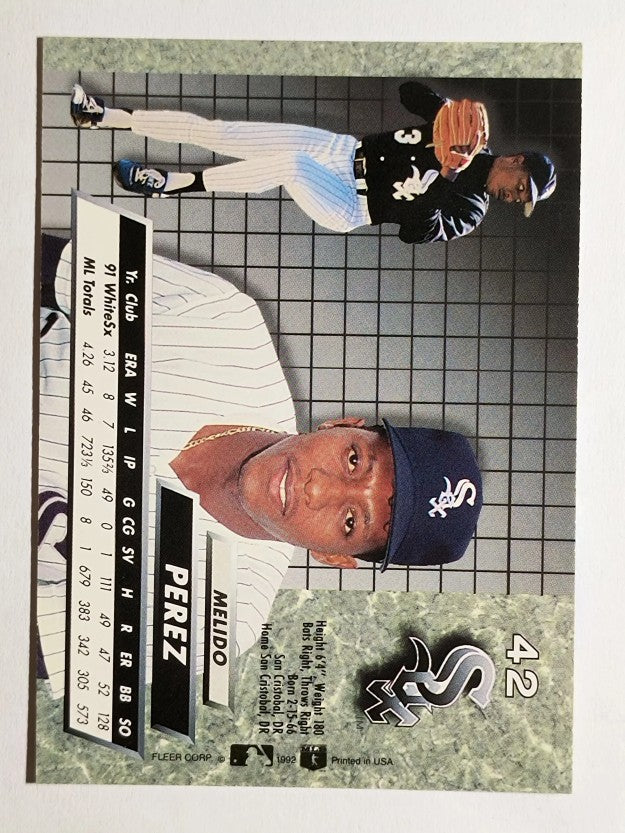 1992 Ultra #42 Melido Perez