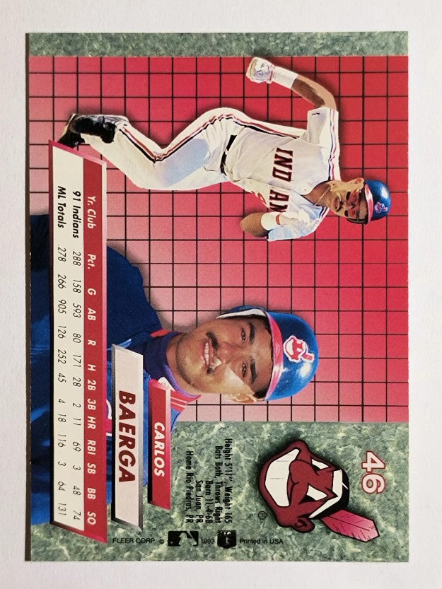 1992 Ultra #46 Carlos Baerga