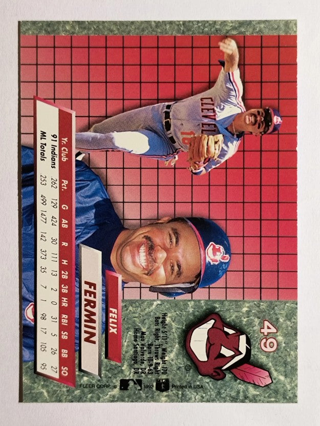 1992 Ultra #49 Felix Fermin