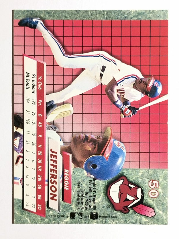 1992 Ultra #50 Reggie Jefferson