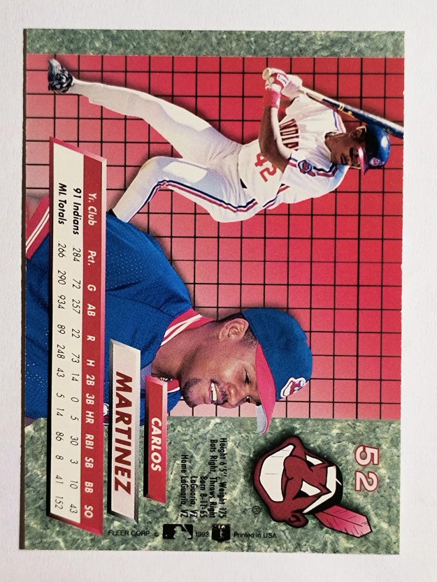 1992 Ultra #52 Carlos Martinez