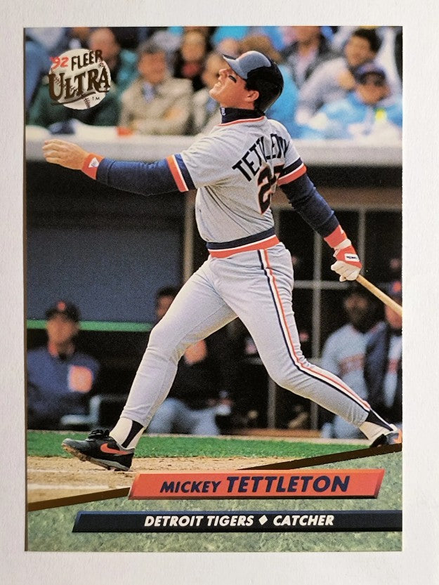 1992 Ultra #63 Mickey Tettleton