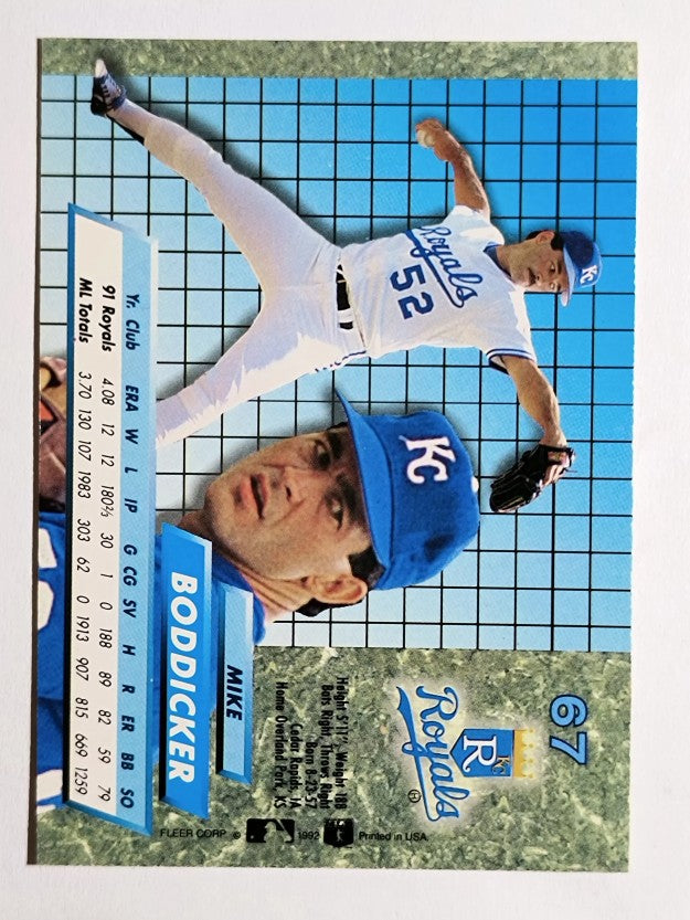 1992 Ultra #67 Mike Boddicker