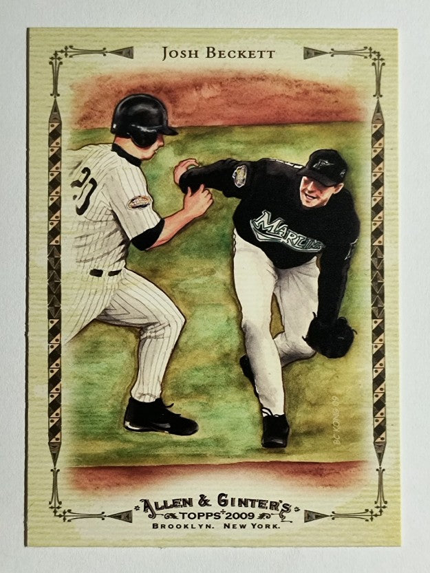 2009 Topps Allen and Ginter Baseball Highlights #AGHS6 Josh Beckett