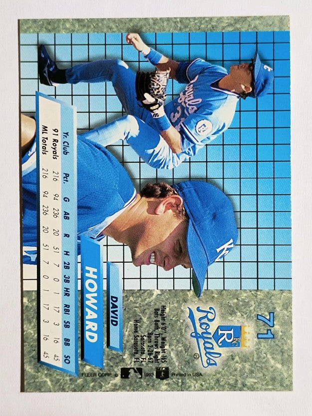 1992 Ultra #71 David Howard
