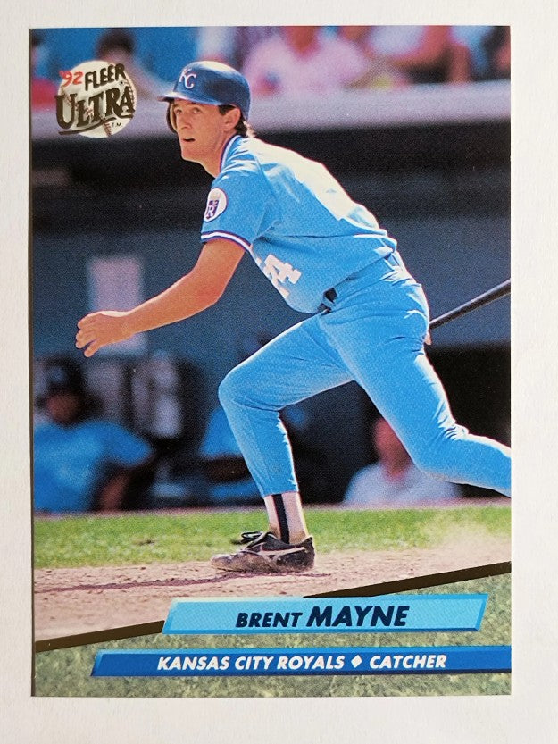 1992 Ultra #74 Brent Mayne