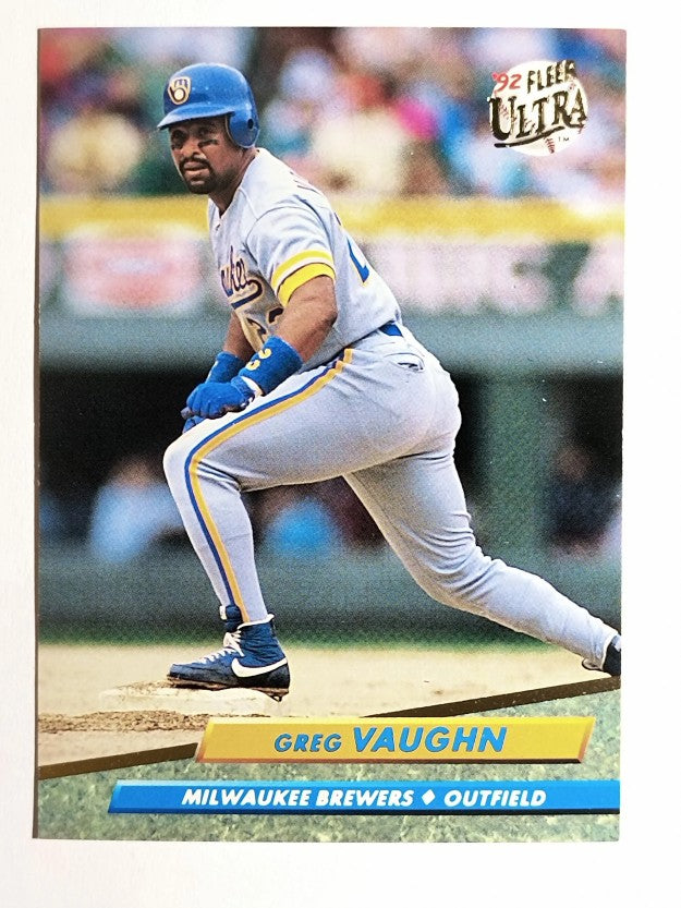 1992 Ultra #86 Greg Vaughn