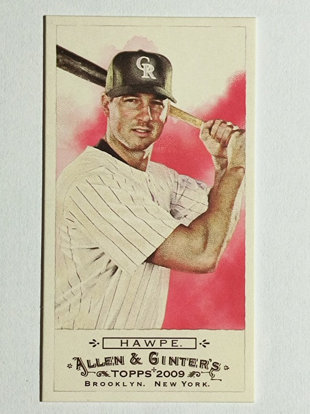 2009 Topps Allen and Ginter Mini A and G Back #58 Brad Hawpe