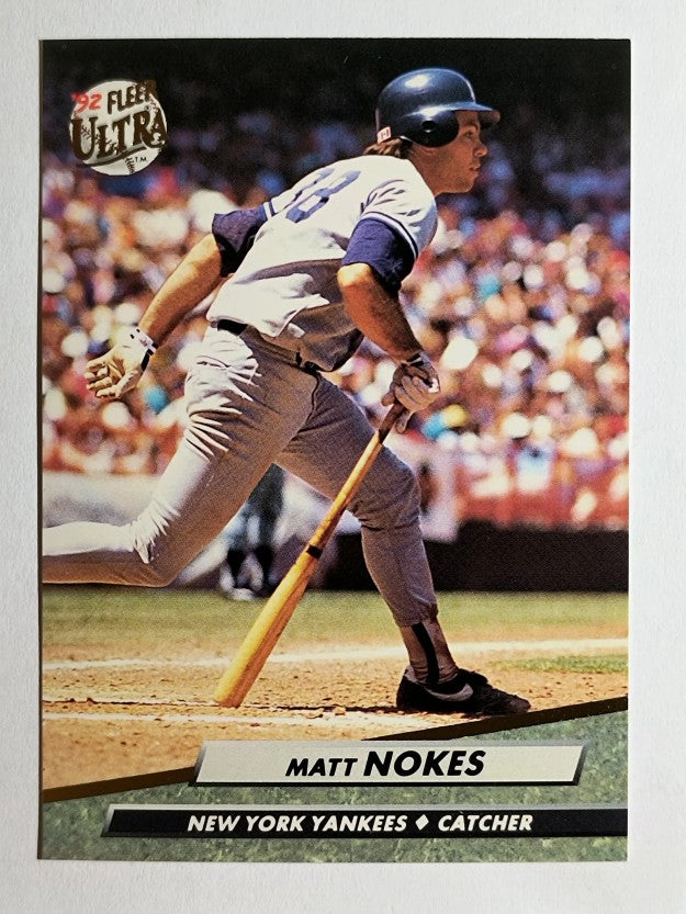 1992 Ultra #107 Matt Nokes