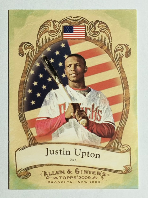 2009 Topps Allen and Ginter National Pride #NP2 Justin Upton